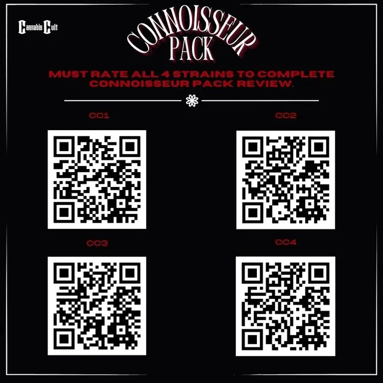Connoisseur Flower Pack for September 2024 QR Codes